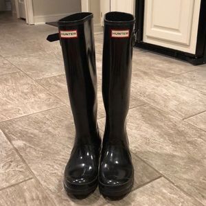 Hunter rain boots
